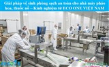 Giải pháp vệ sinh phòng sạch an toàn cho nhà máy pháo hoa, thuốc nổ – Kinh nghiệm từ ECO ONE VIỆT NAM
